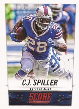 2014 Score #26 C.J. Spiller Front
