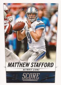2014 Score #73 Matthew Stafford Front
