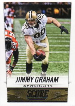2014 Score #142 Jimmy Graham Front