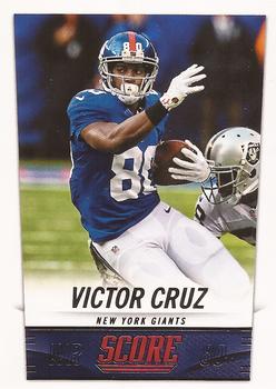 2014 Score #144 Victor Cruz Front