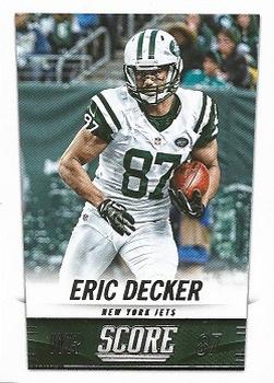 2014 Score #152 Eric Decker Front
