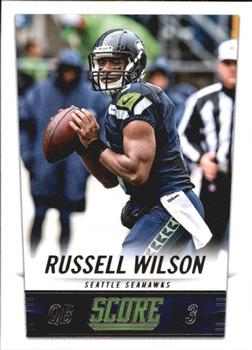 2014 Score #193 Russell Wilson Front