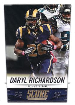 2014 Score #206 Daryl Richardson Front