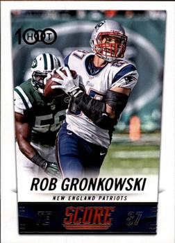 2014 Score #265 Rob Gronkowski Front
