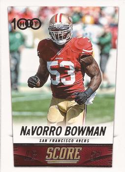 2014 Score #284 NaVorro Bowman Front