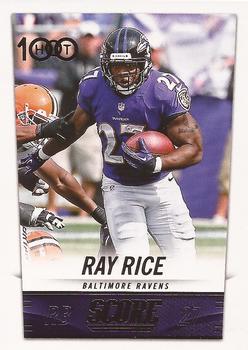 2014 Score #310 Ray Rice Front