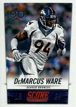 2014 Score #329 DeMarcus Ware Front