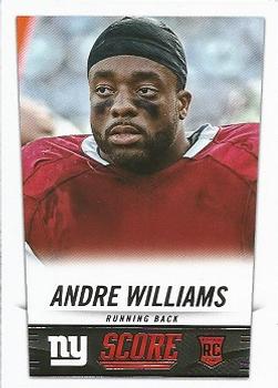 2014 Score #336 Andre Williams Front