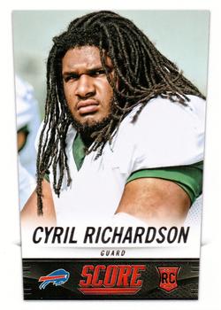 2014 Score #355 Cyril Richardson Front