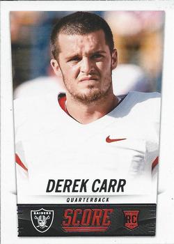 2014 Score #364 Derek Carr Front