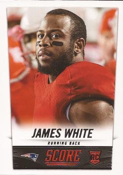 2014 Score #377 James White Front