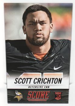 2014 Score #419 Scott Crichton Front