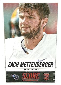 2014 Score #439 Zach Mettenberger Front