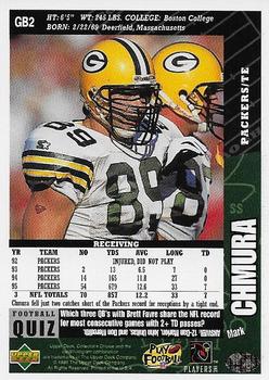 1996 Collector's Choice ShopKo Green Bay Packers #GB2 Mark Chmura Back