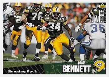 1996 Collector's Choice ShopKo Green Bay Packers #GB3 Edgar Bennett Front