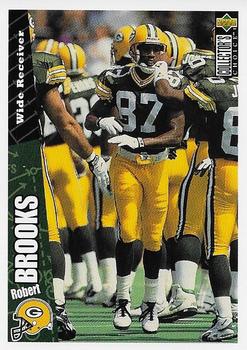 1996 Collector's Choice ShopKo Green Bay Packers #GB4 Robert Brooks Front