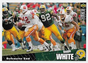 1996 Collector's Choice ShopKo Green Bay Packers #GB8 Reggie White Front