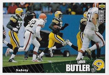 1996 Collector's Choice ShopKo Green Bay Packers #GB10 LeRoy Butler Front