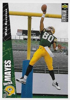 1996 Collector's Choice ShopKo Green Bay Packers #GB12 Derrick Mayes Front