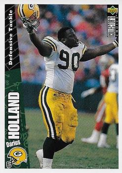 1996 Collector's Choice ShopKo Green Bay Packers #GB24 Darius Holland Front