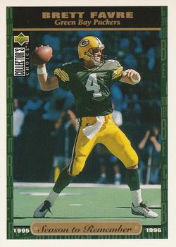 1996 Collector's Choice ShopKo Green Bay Packers #GB31 Brett Favre Front