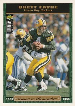 1996 Collector's Choice ShopKo Green Bay Packers #GB32 Brett Favre Front