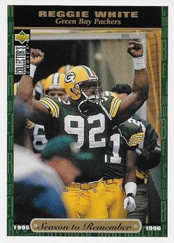1996 Collector's Choice ShopKo Green Bay Packers #GB44 Reggie White Front