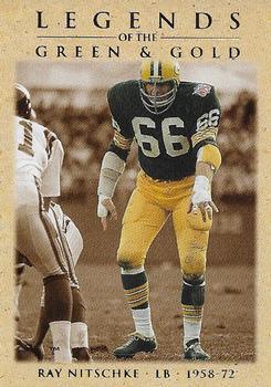 1996 Collector's Choice ShopKo Green Bay Packers #GB55 Ray Nitschke Front