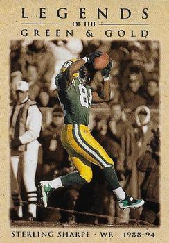 1996 Collector's Choice ShopKo Green Bay Packers #GB60 Sterling Sharpe Front
