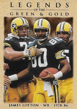 1996 Collector's Choice ShopKo Green Bay Packers #GB63 James Lofton Front