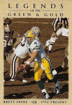 1996 Collector's Choice ShopKo Green Bay Packers #GB64 Brett Favre Front