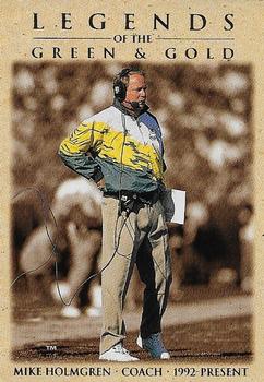 1996 Collector's Choice ShopKo Green Bay Packers #GB68 Mike Holmgren Front