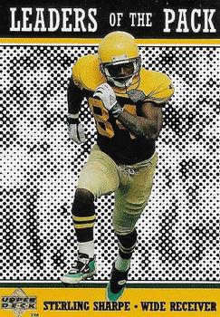 1996 Collector's Choice ShopKo Green Bay Packers #GB76 Sterling Sharpe Front