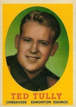 1958 Topps CFL #64 Ted Tully Front