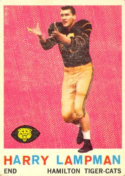 1959 Topps CFL #75 Harry Lampman Front