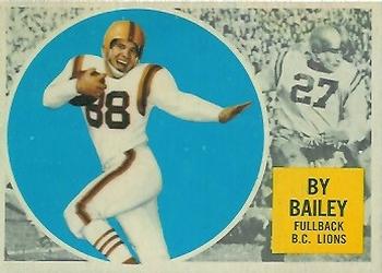 1960 Topps CFL #1 By Bailey Front