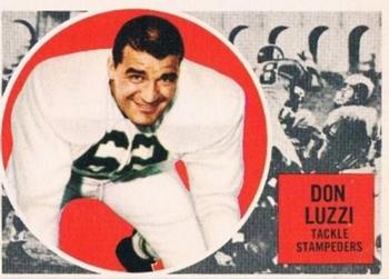 1960 Topps CFL #27 Don Luzzi Front