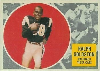 1960 Topps CFL #35 Ralph Goldston Front