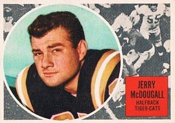 1960 Topps CFL #37 Gerry McDougall Front
