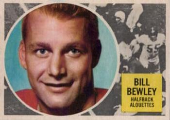 1960 Topps CFL #49 Bill Bewley Front