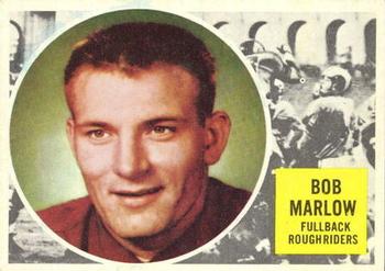 1960 Topps CFL #58 Bob Marlow Front