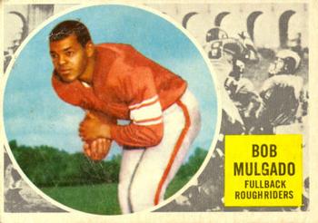 1960 Topps CFL #59 Bob Mulgado Front