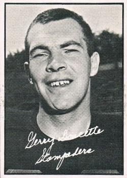 1961 Topps CFL #18 Gerry Doucette Front