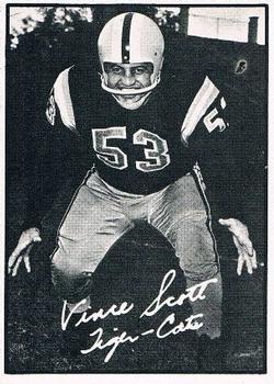 1961 Topps CFL #54 Vince Scott Front