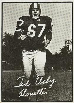 1961 Topps CFL #59 Ted Elsby Front