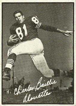 1961 Topps CFL #66 Charles Baillie Front