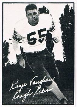 1961 Topps CFL #83 Kaye Vaughan Front