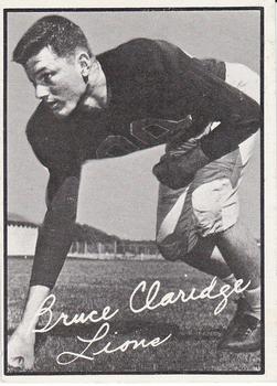 1961 Topps CFL #2 Bruce Claridge Front