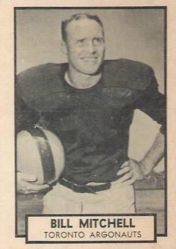 1962 Topps CFL #140 Bill Mitchell Front