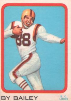 1963 Topps CFL #5 By Bailey Front